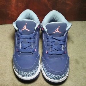 Jordan 3 Retro GS Purple Dust